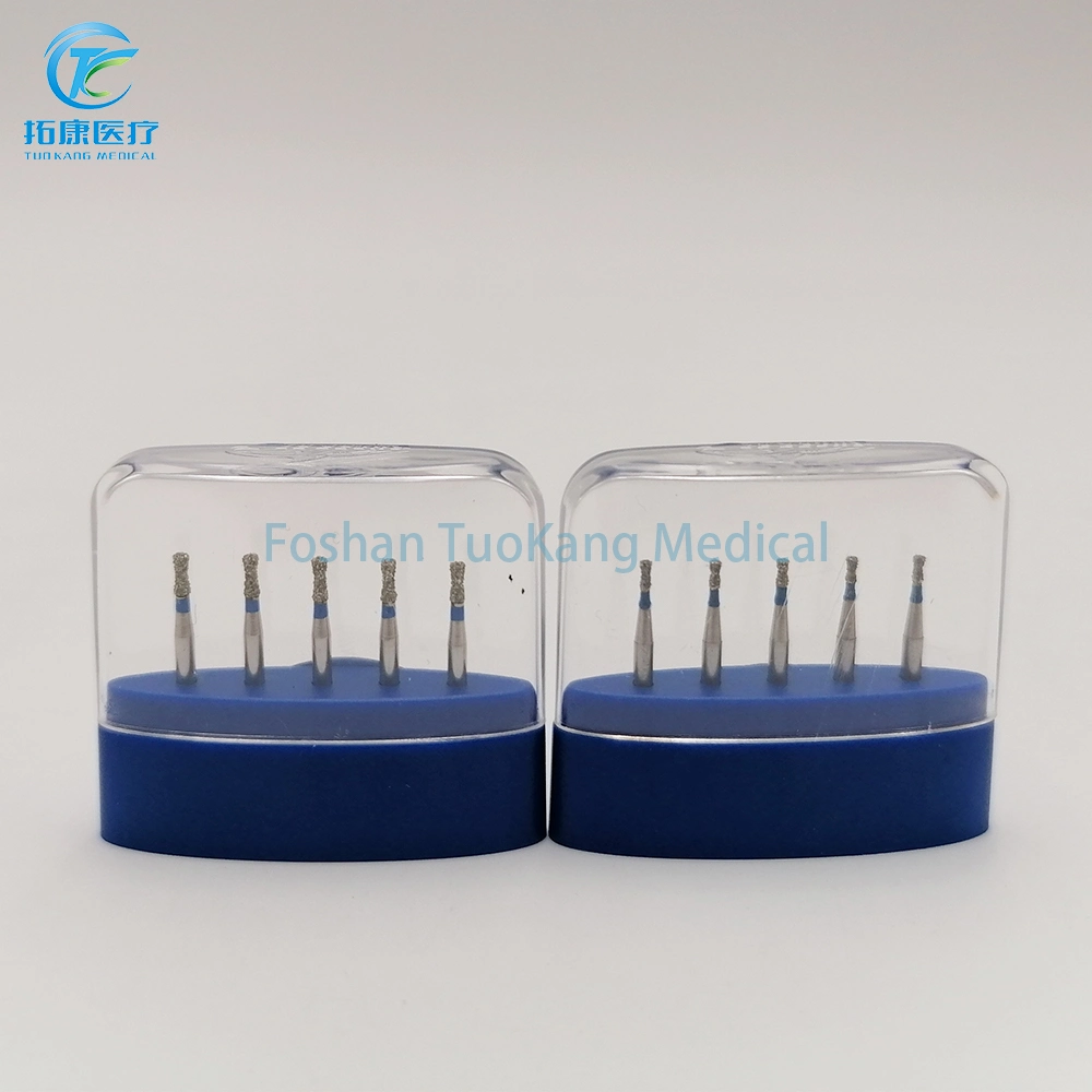 Dentist Use Material Dental Diamond Burs 5PCS/ Pack Di Series